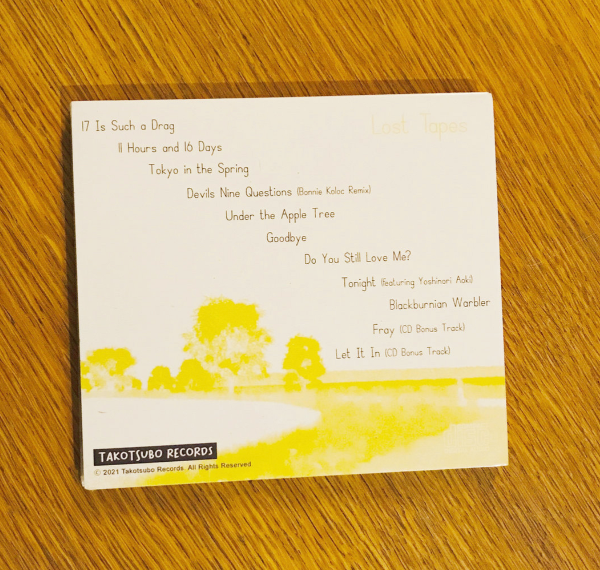 CD Combo Pack! Includes CATSKILLS CD and LOST TAPES CD + stickers