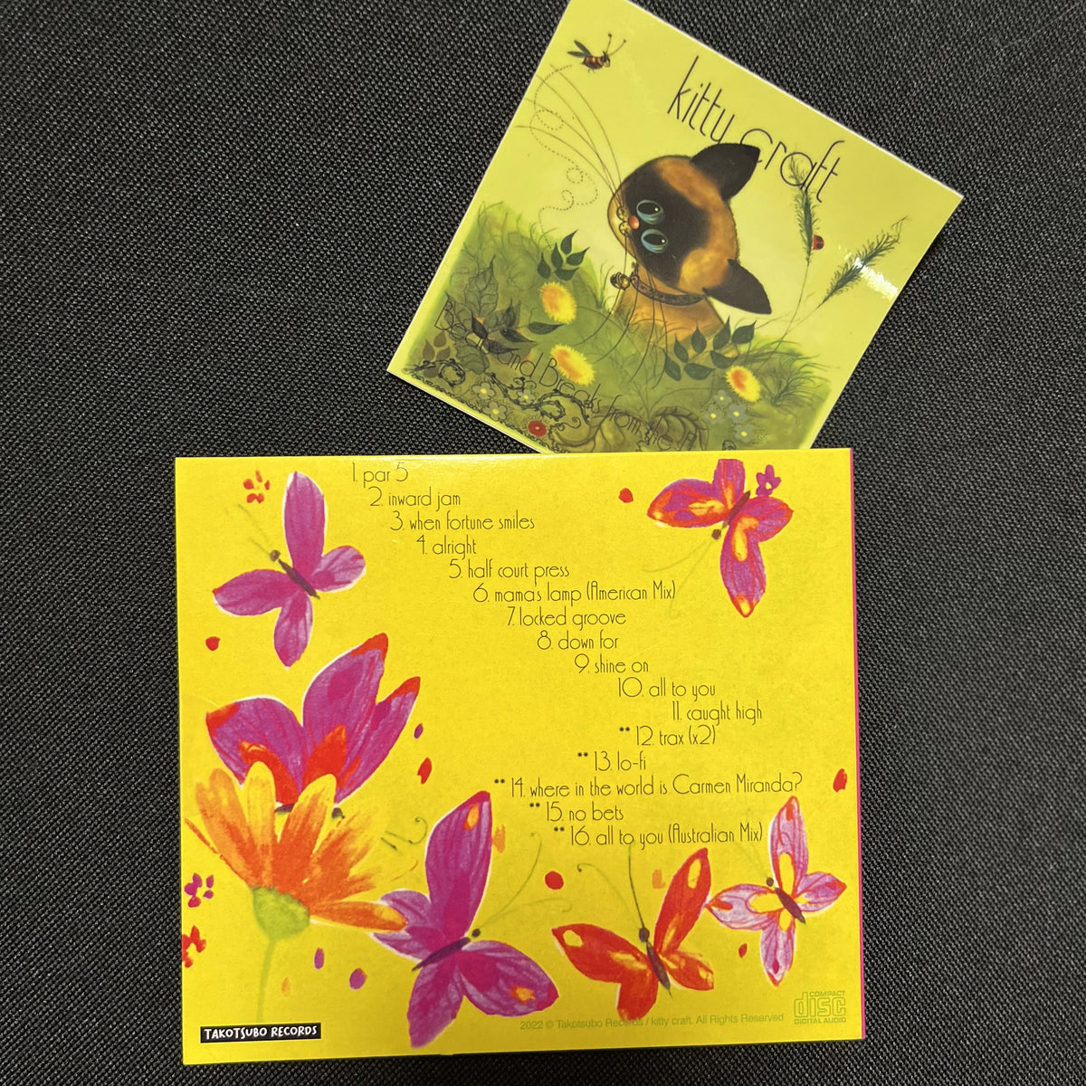 Beats and Breaks from the Flower Patch (Takotsubo Edition 2022) CD + sticker